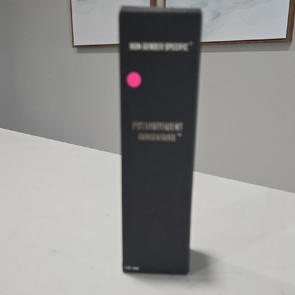 Skincare Product - Black and Pink